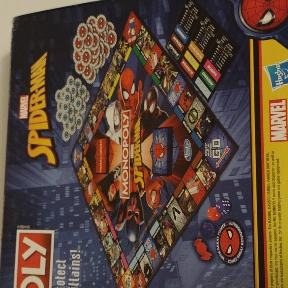 Monopoly marvel Spiderman edition board game new - Picture 7 of 10